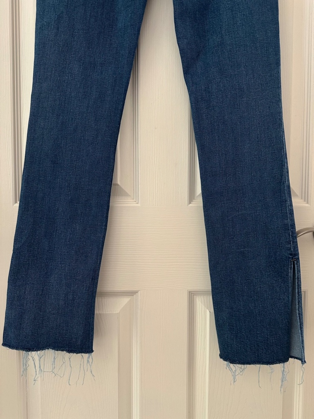 Favorite Daughter Valentina Shortie Jean Medium Indigo Blue Women’s 27 Petite - Picture 10 of 15